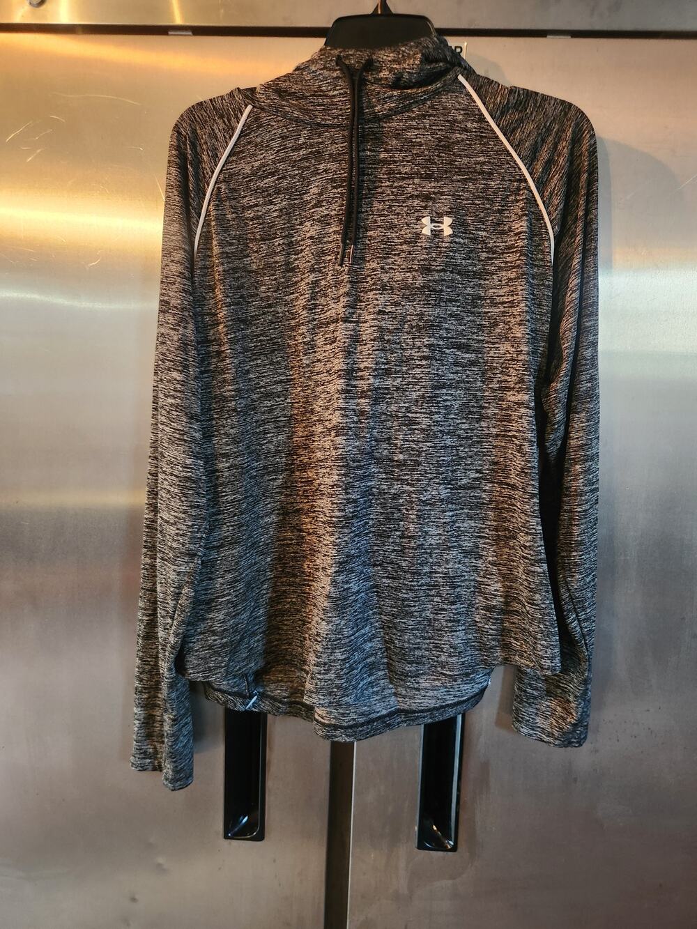 Under Armour Quarter Zip Pullover Gray Size XXL